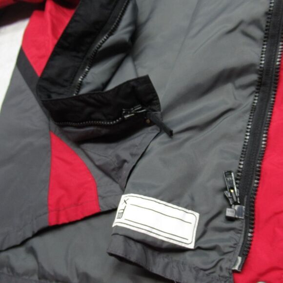 Columbia Jacket Youth 18/20 Gray Colorblock Interchange Full Zip 3 In 1 Shell - Picture 9 of 14